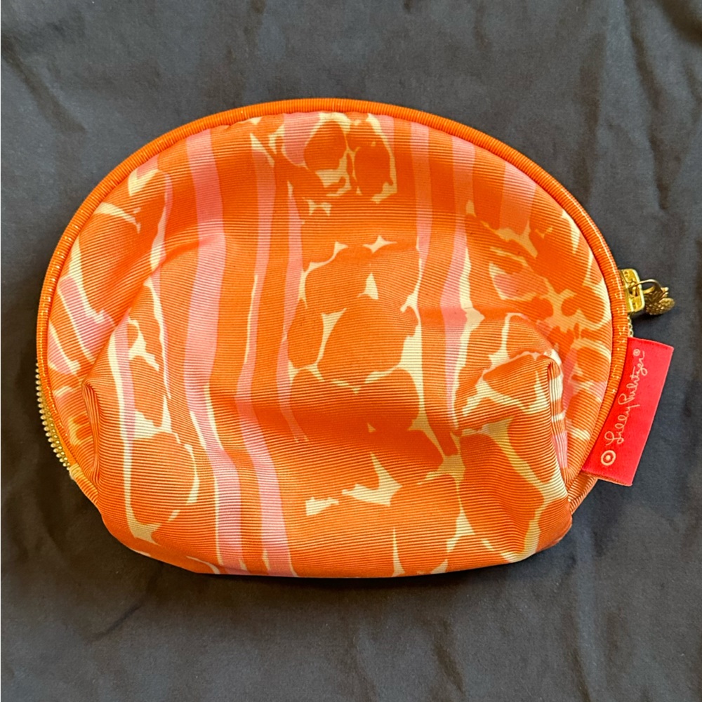 Lilly Pulitzer x Target small zippered pouch in giraffe pattern